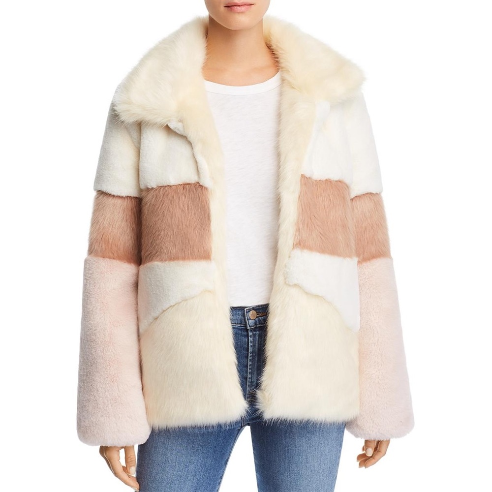NWT Apparis Faux Fur Coat